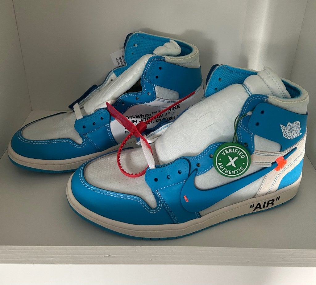 Off-White Nike Air Jordan 1 NRG, Kleding | Heren, Schoenen, Nieuw, Sneakers of Gympen, Nike Air Jordan, Verzenden