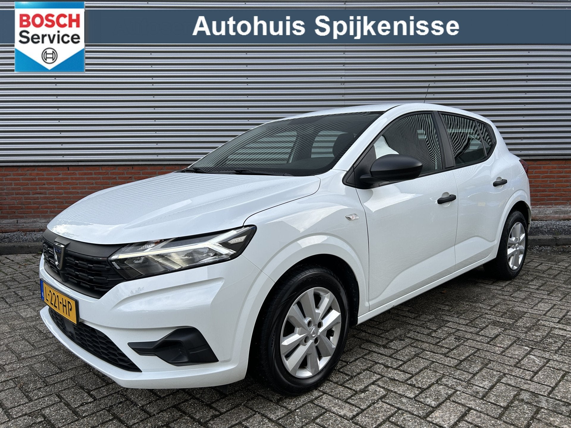 Dacia Sandero 1.0 TCe 90 Essential | Airco | Parkeersensoren, Auto's, 1027 kg, Euro 6, Wit, Origineel Nederlands