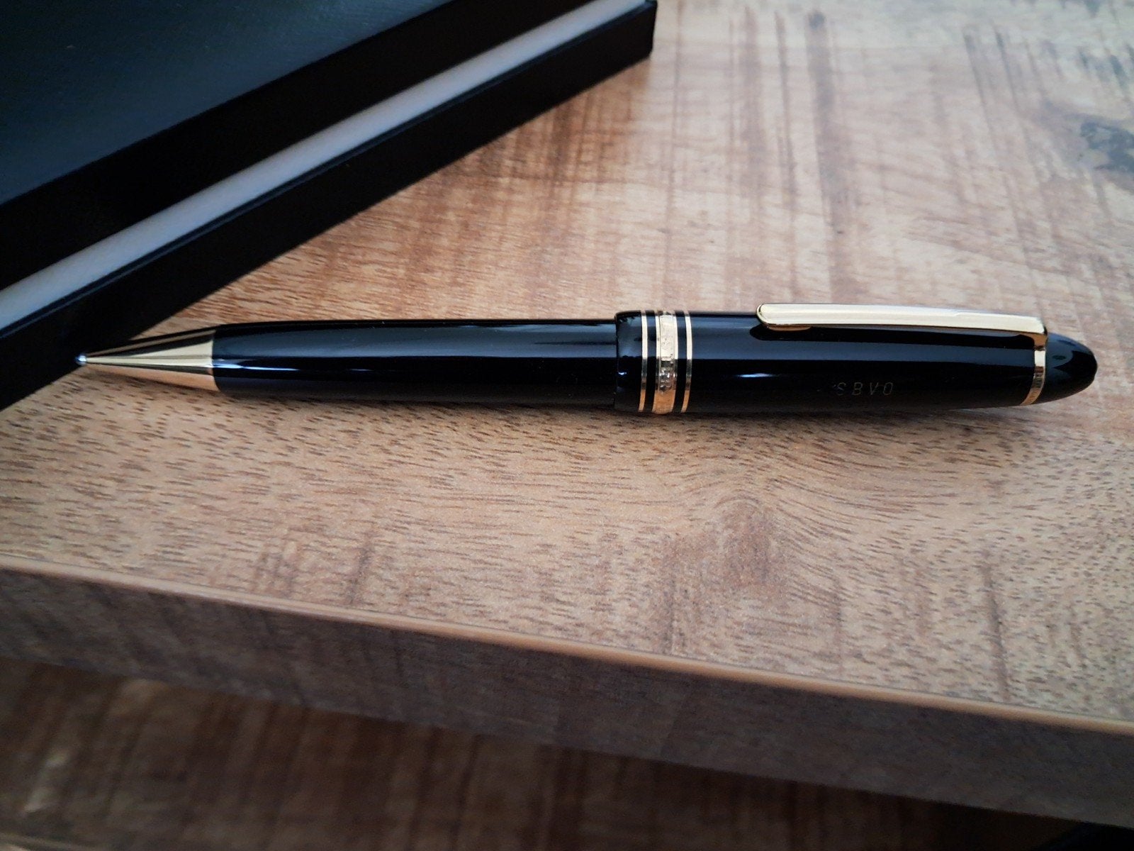 Schitterende 100% originele Mont blanc le grand pen, Ophalen of Verzenden, Zo goed als nieuw, Balpen, Overige merken