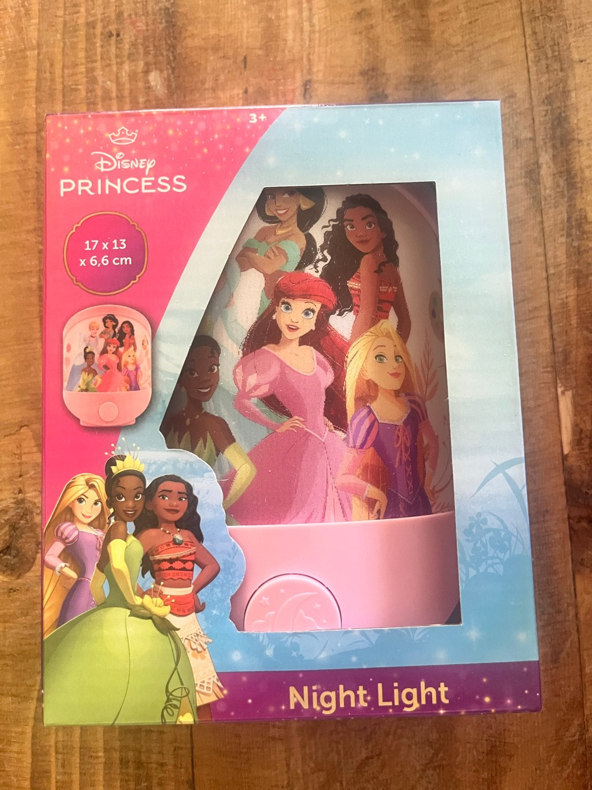 Disney Princess Nachtlampje - Nieuw in doos, Ophalen of Verzenden, Nieuw, Overige typen, Met licht