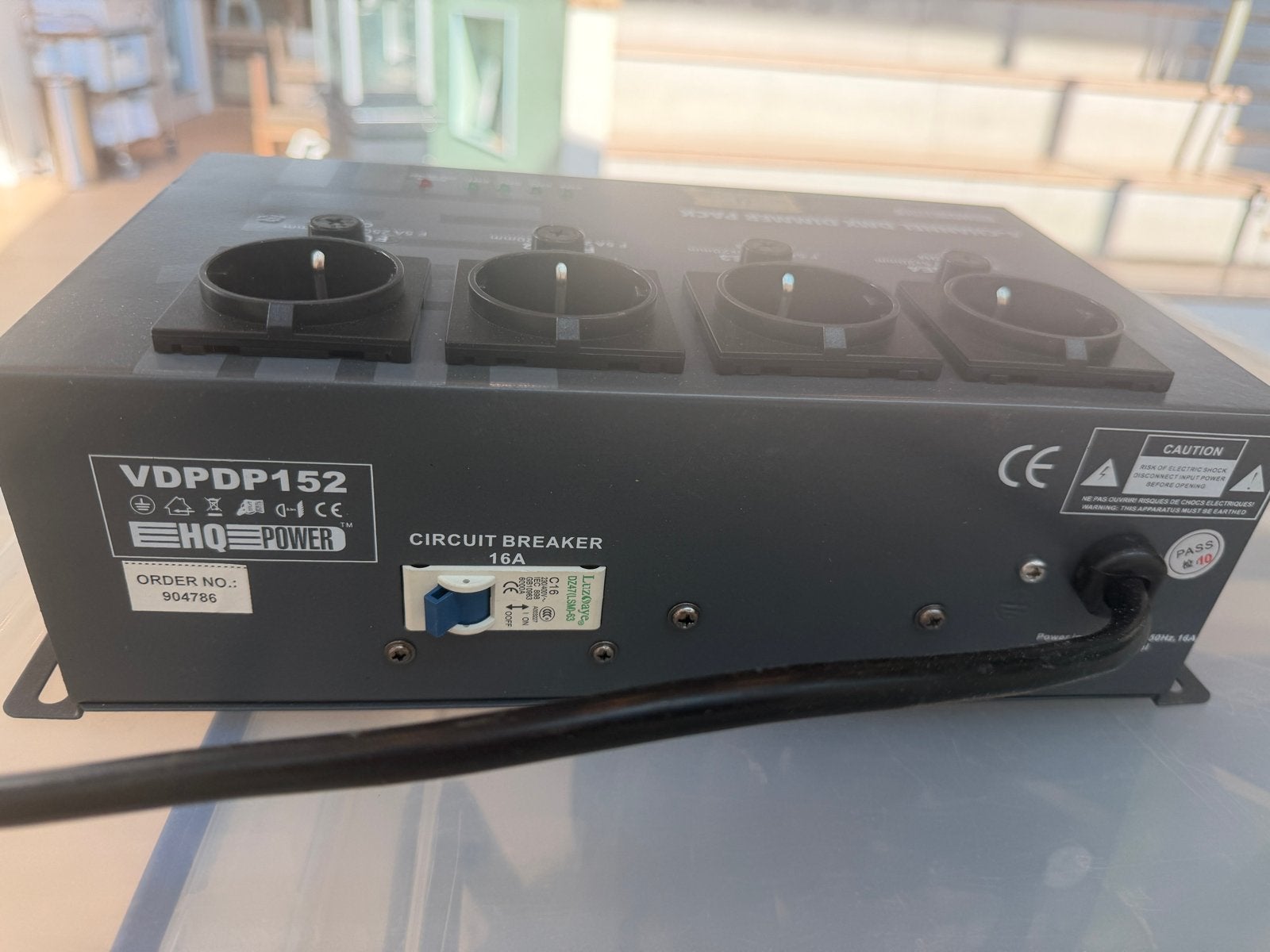 HQ Power 4-kanaals DMX dimmerpack 230V – PAR verlichting, Ophalen of Verzenden, Gebruikt, Licht
