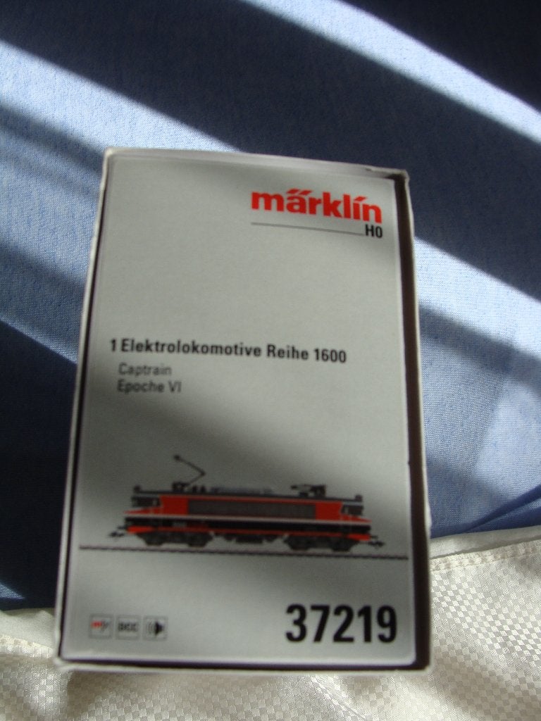 MARKLIN LOC 37219 VAN DE NS REINHE 160, Wisselstroom, Locomotief, Nieuw, Ophalen of Verzenden
