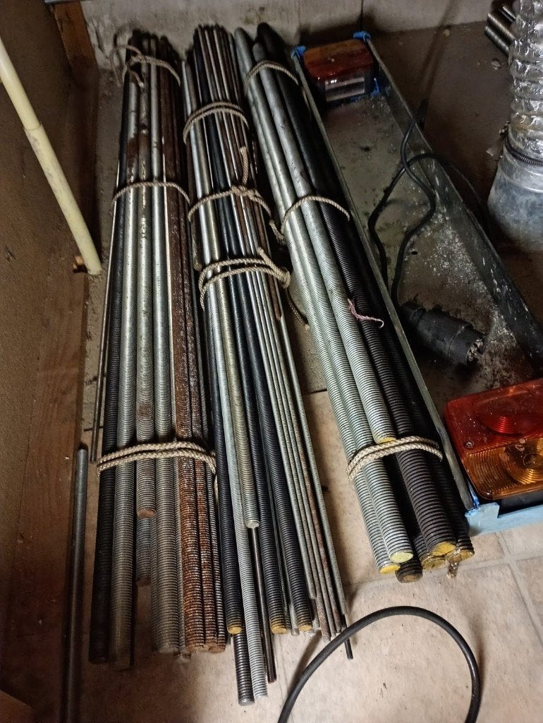 Draadeinden metrisch m5 t/m m24., Ophalen of Verzenden