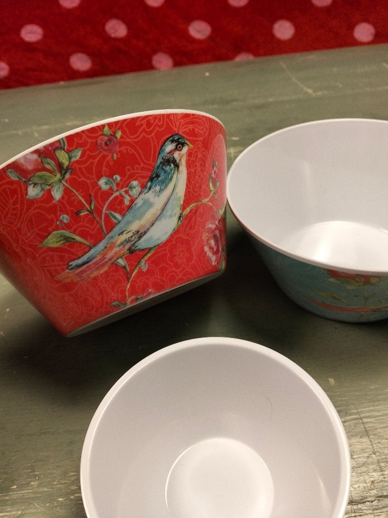Melamine schaaltjes Room Seven, Huis en Inrichting, Keuken | Servies, Overige materialen, Gebruikt, Ophalen of Verzenden, Schaal of Schalen
