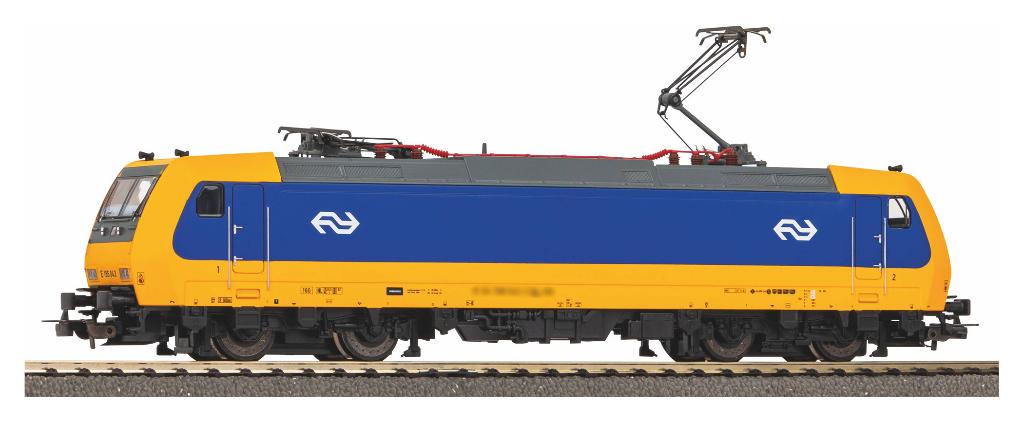 Piko H0 59862-5 - Digitale AC E-loc BR 186 van de NS in ovp, Wisselstroom, Locomotief, Nieuw, NS