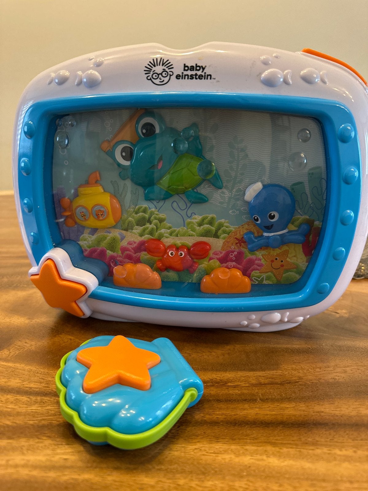 Baby Einstein Ocean Explorers Muziek & Licht Aquarium, Kinderen en Baby's, Ophalen of Verzenden, Gebruikt, Overige typen, Met licht