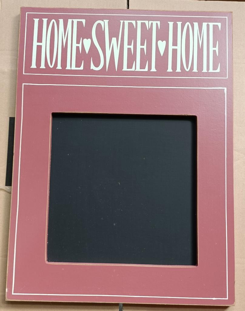 Krijtbord home sweet home, Ophalen of Verzenden