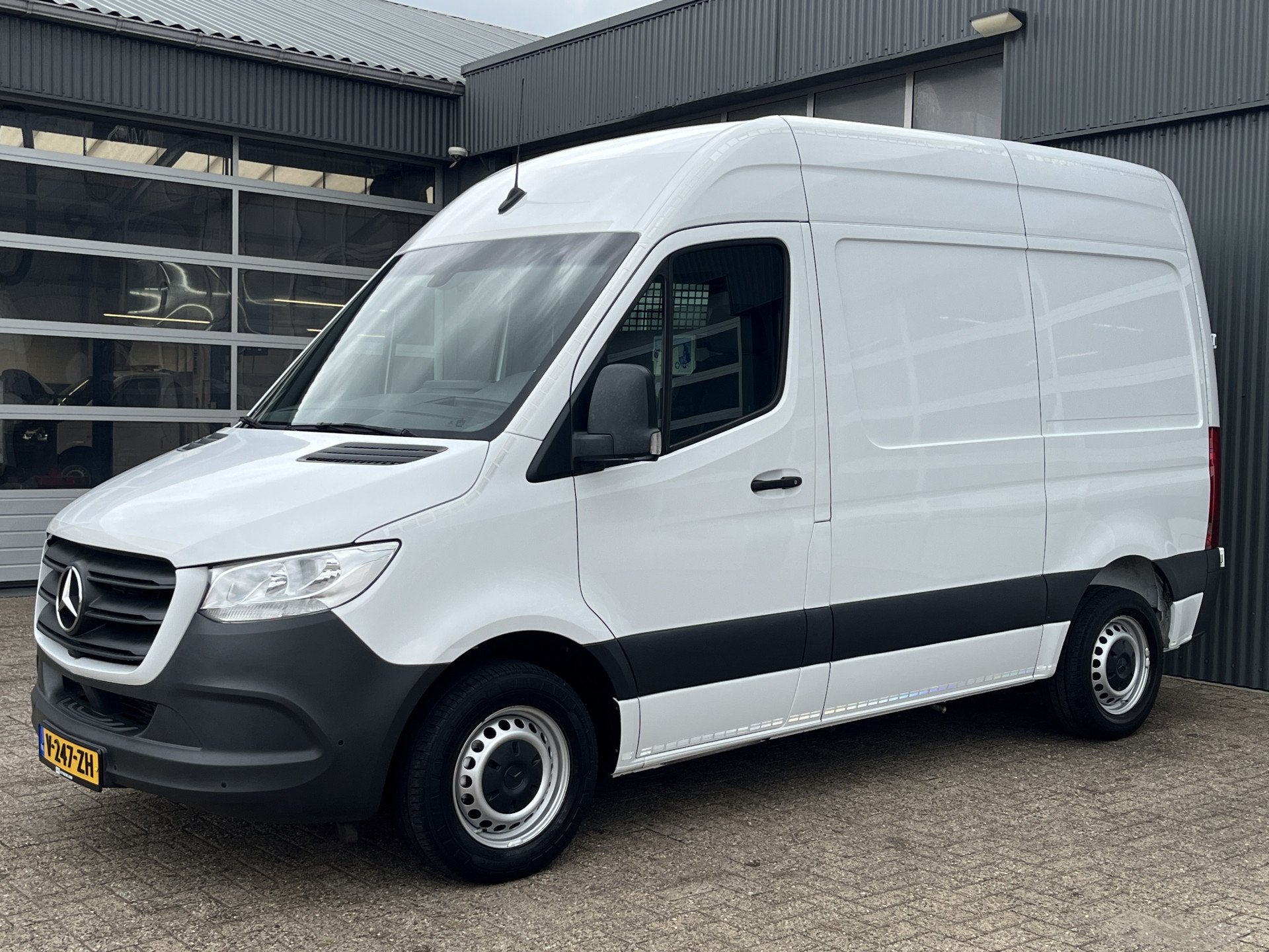 Mercedes-Benz Sprinter 314 2.2 CDI L1H2 Werkplaats inrichtin, Auto's, Stof, Gebruikt, Multifunctioneel stuurwiel, Bedrijf