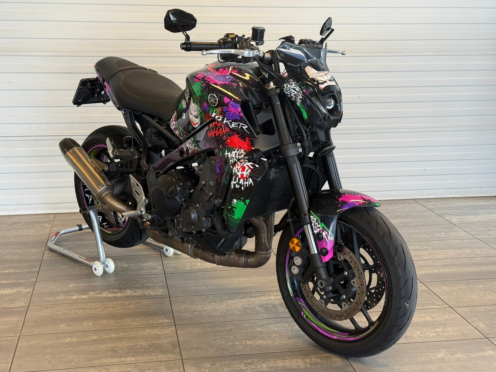 2021 Yamaha MT 09 Tech Black "Joker", 890 cc, Motorrijbewijs A, Handvatverwarming, 3 cilinders
