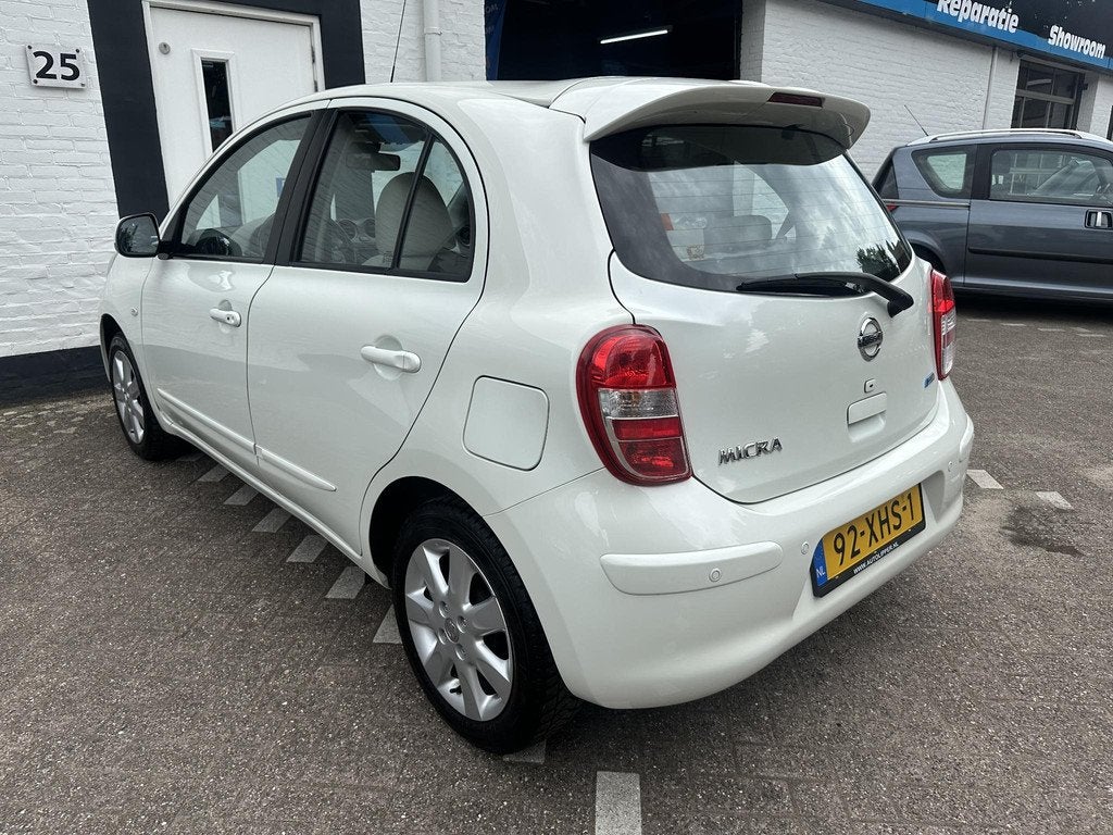 Nissan Micra 1.2 DIG-S Tekna /Airco/Nieuwe apk bij afleverin, Auto's, Voorwielaandrijving, Euro 5, Stof, 1198 cc