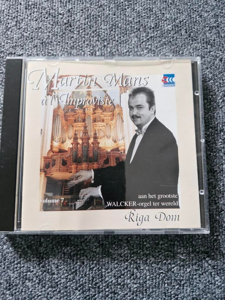 Martin Mans - à l'Improviste vanuit Riga Dom (Orgel CD), Ophalen of Verzenden, Modernisme tot heden, Gebruikt, Overige typen
