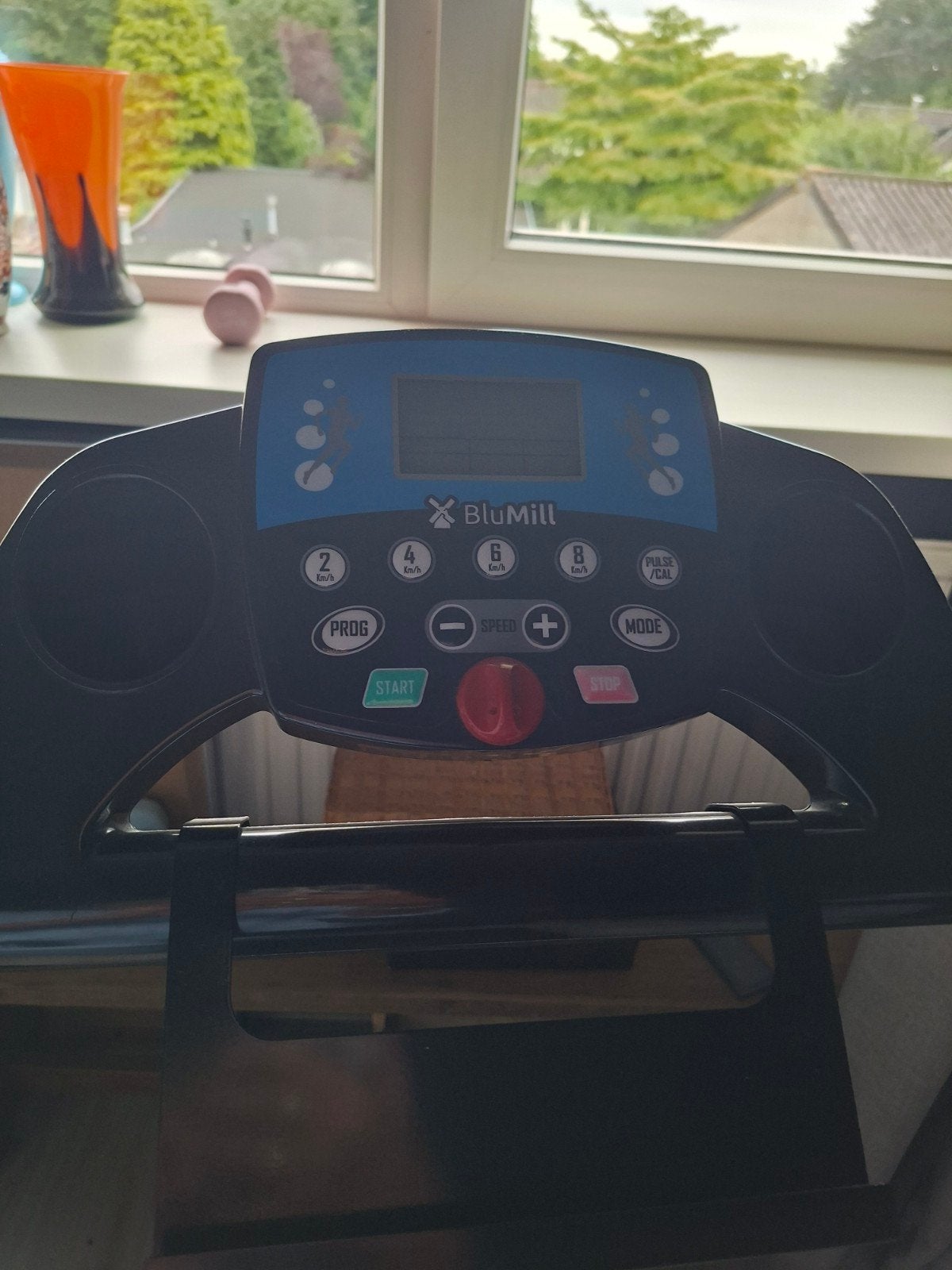 Blumill loopband, Ophalen