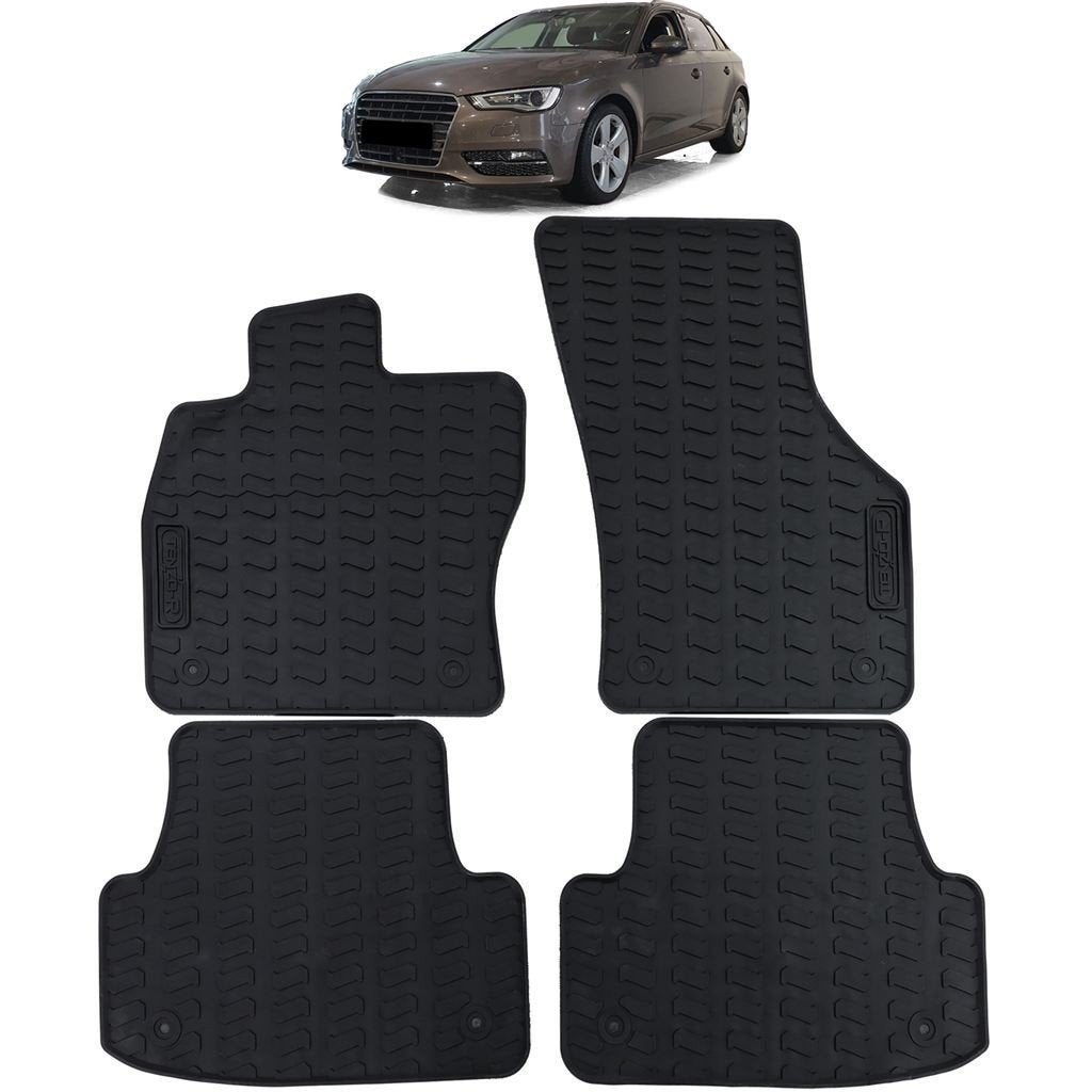 Rubber Winter Modder Matten Audi A3 8V 2013 t/m 2019