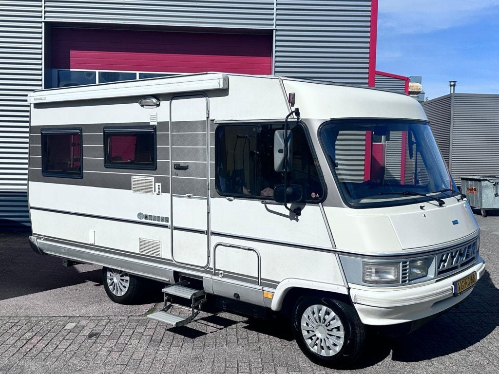 Hymer B 534, Origineel NL, Rondzit, Caravans en Kamperen, Fiat, Bedrijf, Hymer, Rondzit