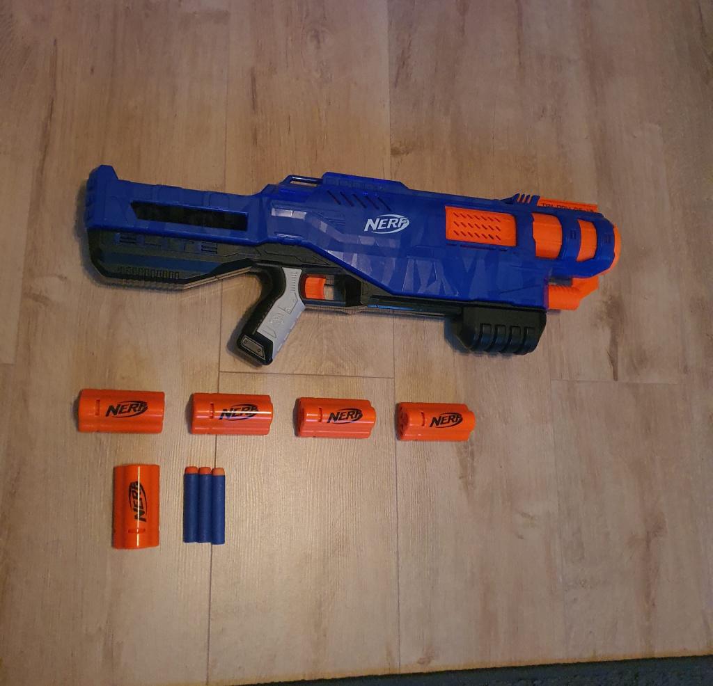 nerf trilogy ds-15, Ophalen, Gebruikt