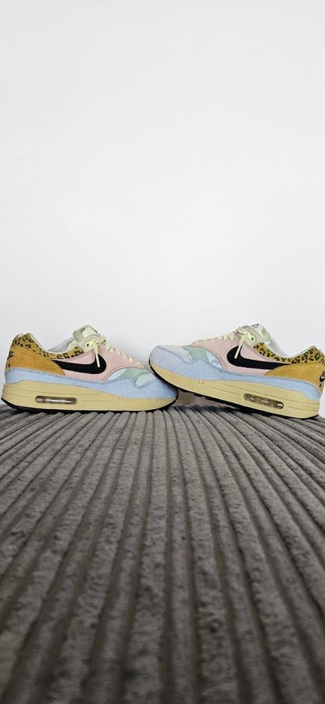 Nike Air Max 1 '87 'Great Indoors Corduroy', Maat 39 / 25 cm, Nike, Ophalen of Verzenden, Sneakers of Gympen, Zo goed als nieuw
