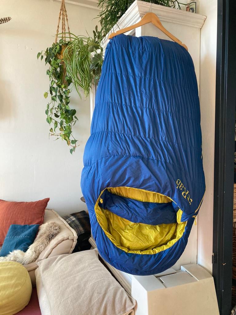 Rab Ascent Pro 600 - dons mummy slaapzak, Ophalen of Verzenden, Zo goed als nieuw