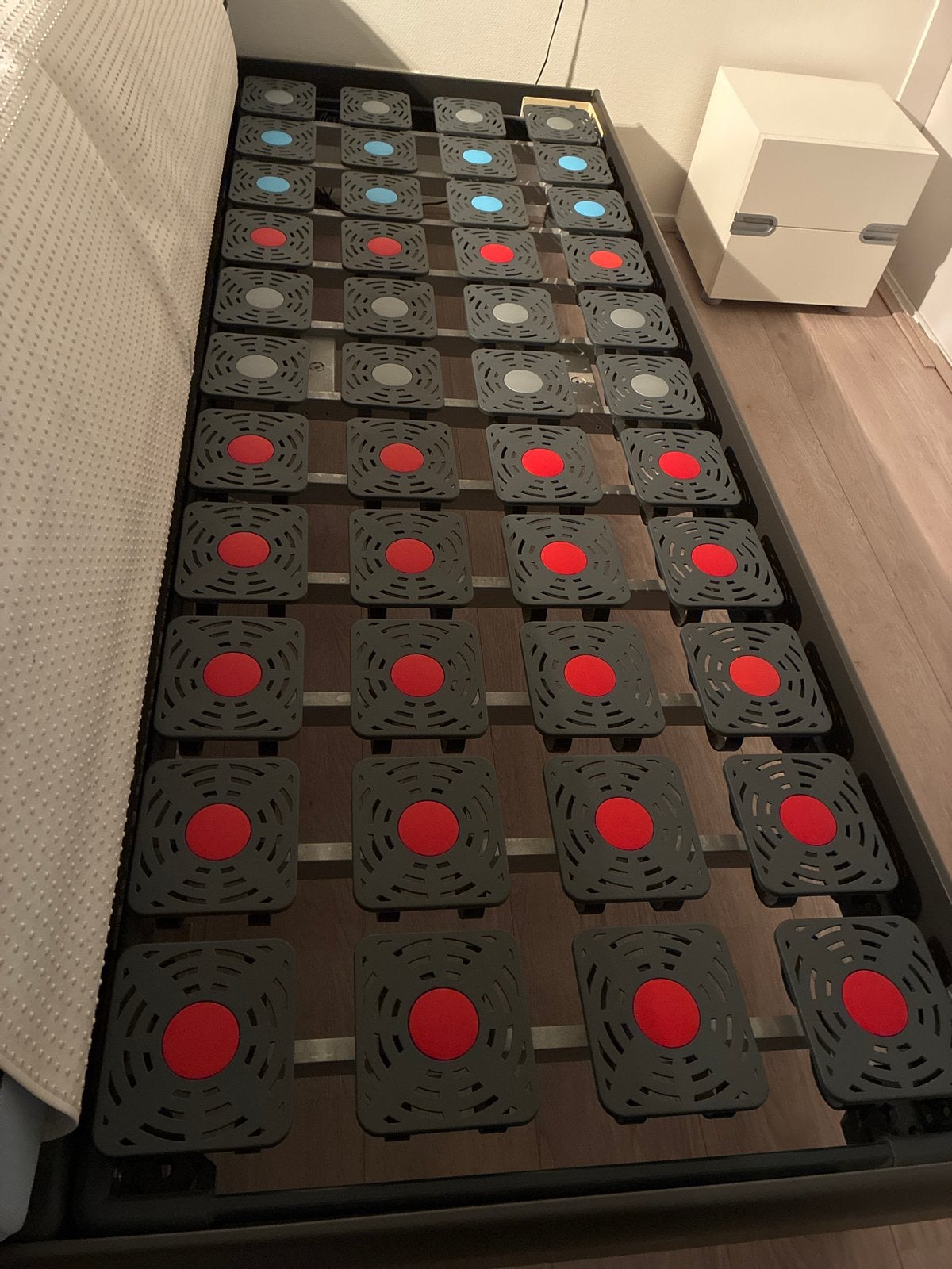 Lattenbodem 90x200 cm - Zo goed als nieuw, Ophalen, 90 cm, Eenpersoons, Zo goed als nieuw
