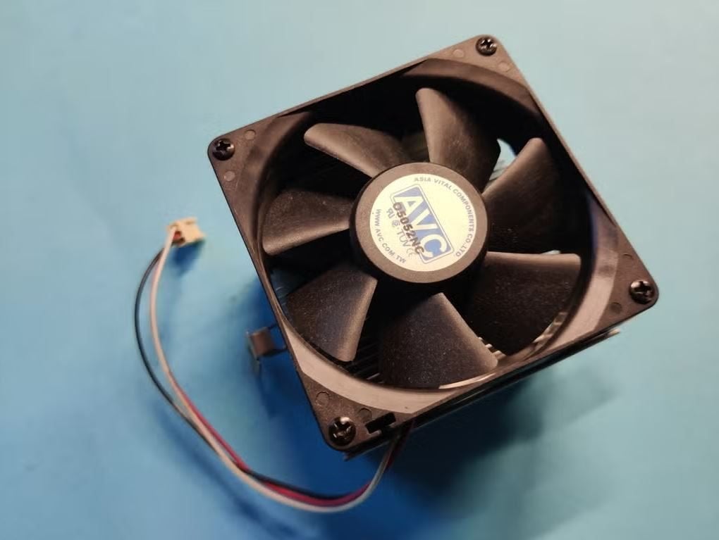 Processor koeler met koperen kern voor o.a. AMD Athlon 64, Ophalen of Verzenden, Zo goed als nieuw, AMD Athlon