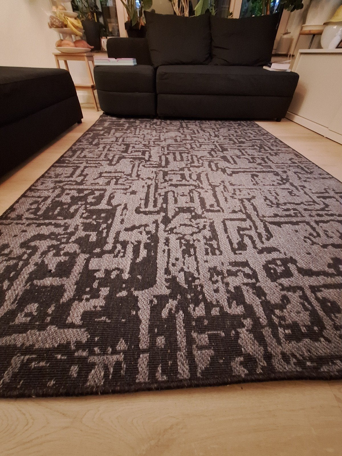 Vloerkleed 165x240cm (IKEA Glumso), Ophalen, Gebruikt, 150 tot 200 cm, 200 cm of meer