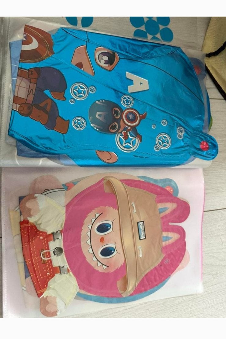 Folieballonnen, Ophalen of Verzenden, Zo goed als nieuw, Carnaval