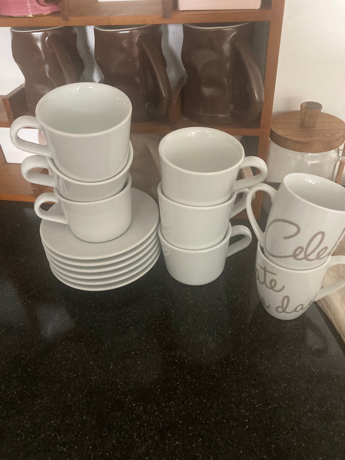 Servies mokken en glazen, Huis en Inrichting, Ophalen, Nieuw, Glas, Overige stijlen