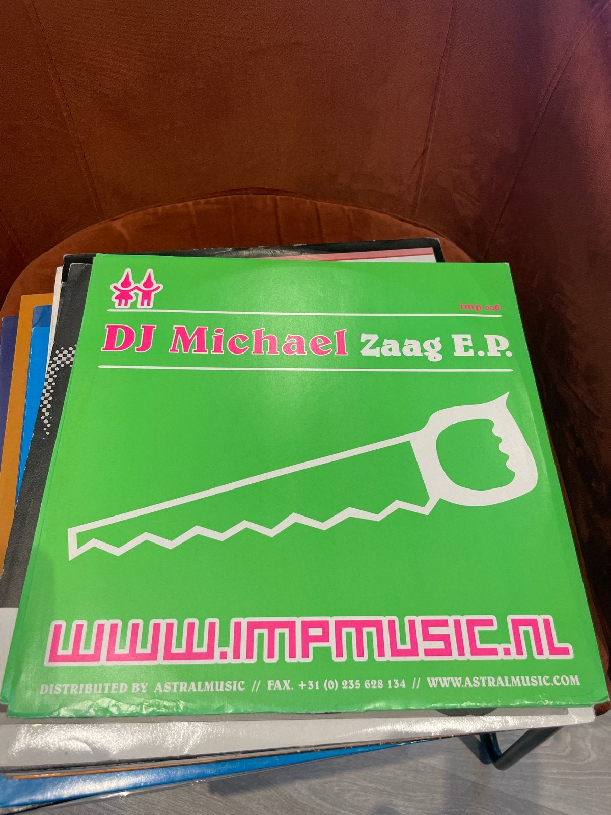 DJ Michael - Zaag E.P. (Hardcore/Gabber Vinyl), Ophalen, Gebruikt, Hardcore, EP