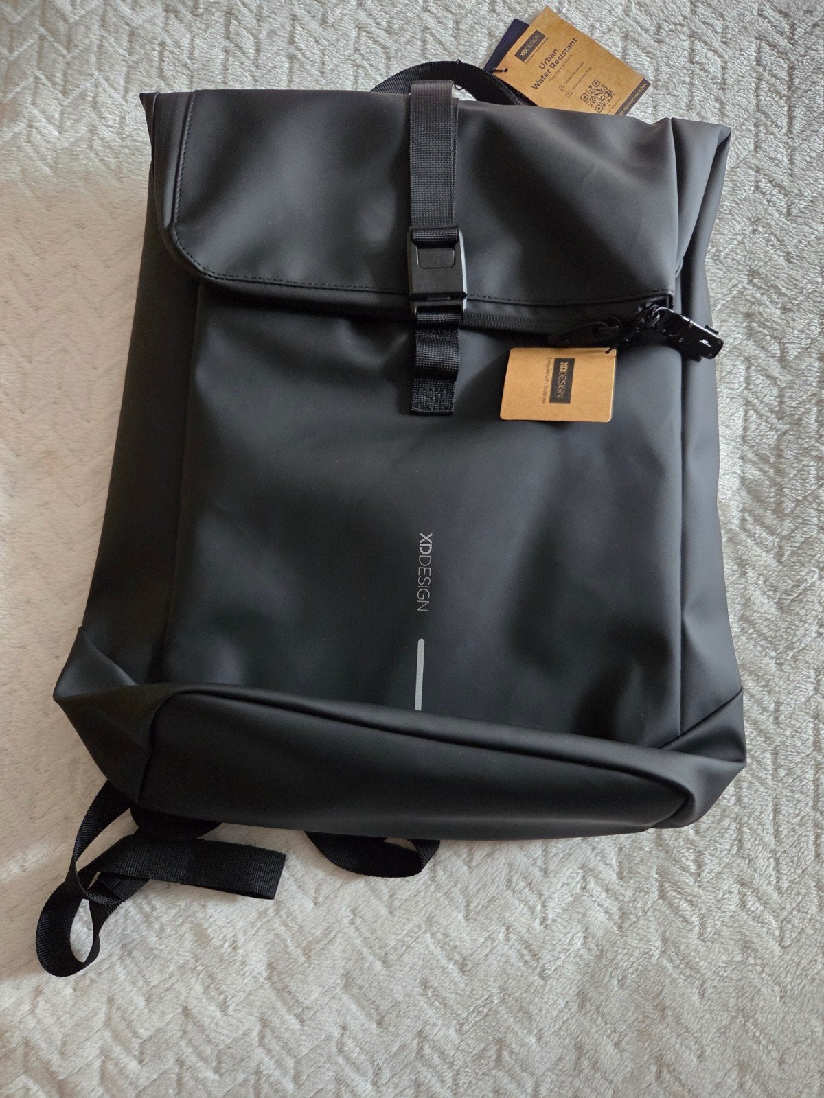 NIEUW! XDesign Urban Water Resistant Flap-top Backpack, 25 tot 40 cm, Nieuw, Ophalen of Verzenden, Waterdicht