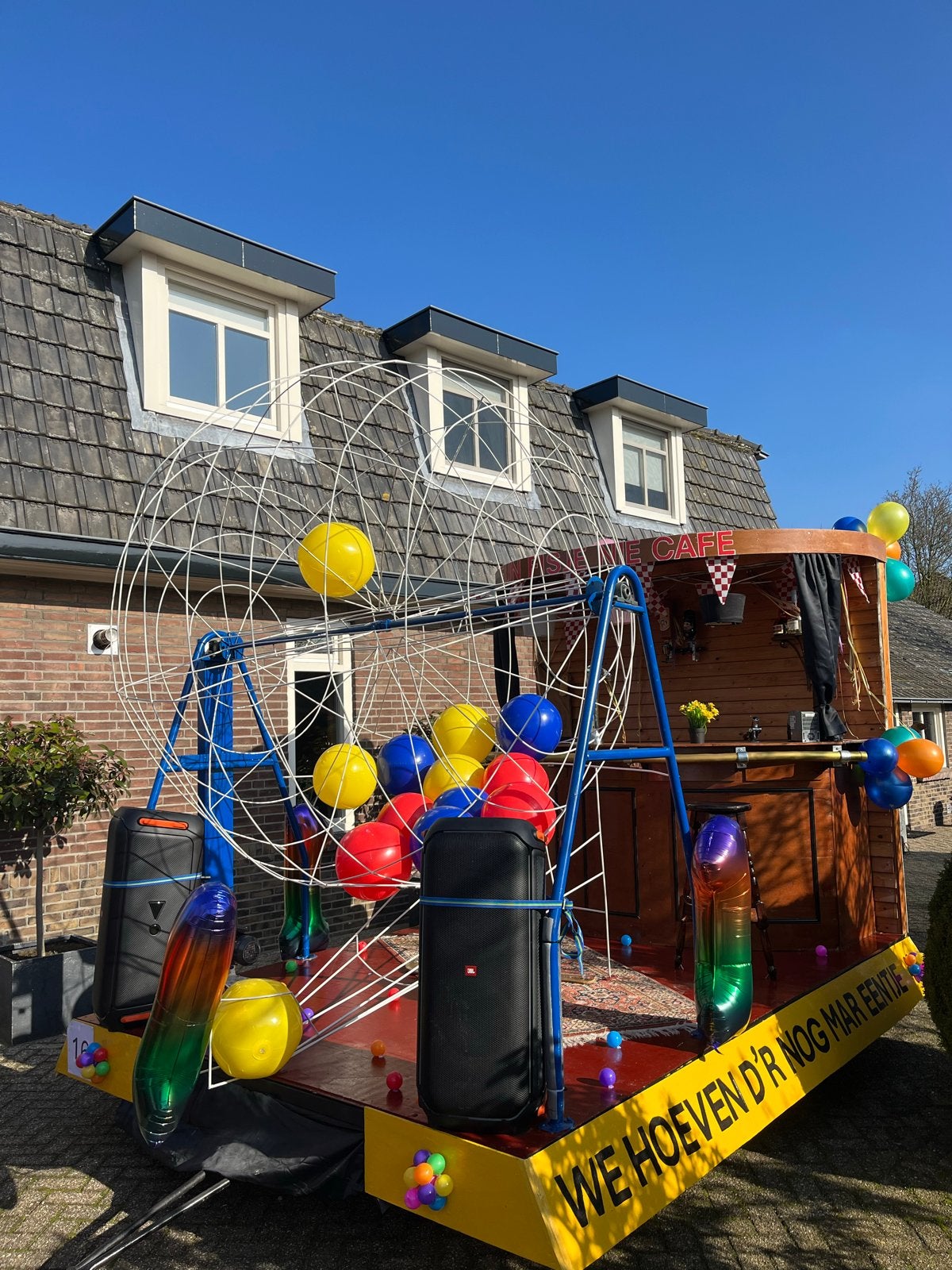 Feestelijke decoratie: ijzeren bingo molen, Ophalen, Gebruikt, Feestartikel, Verjaardag