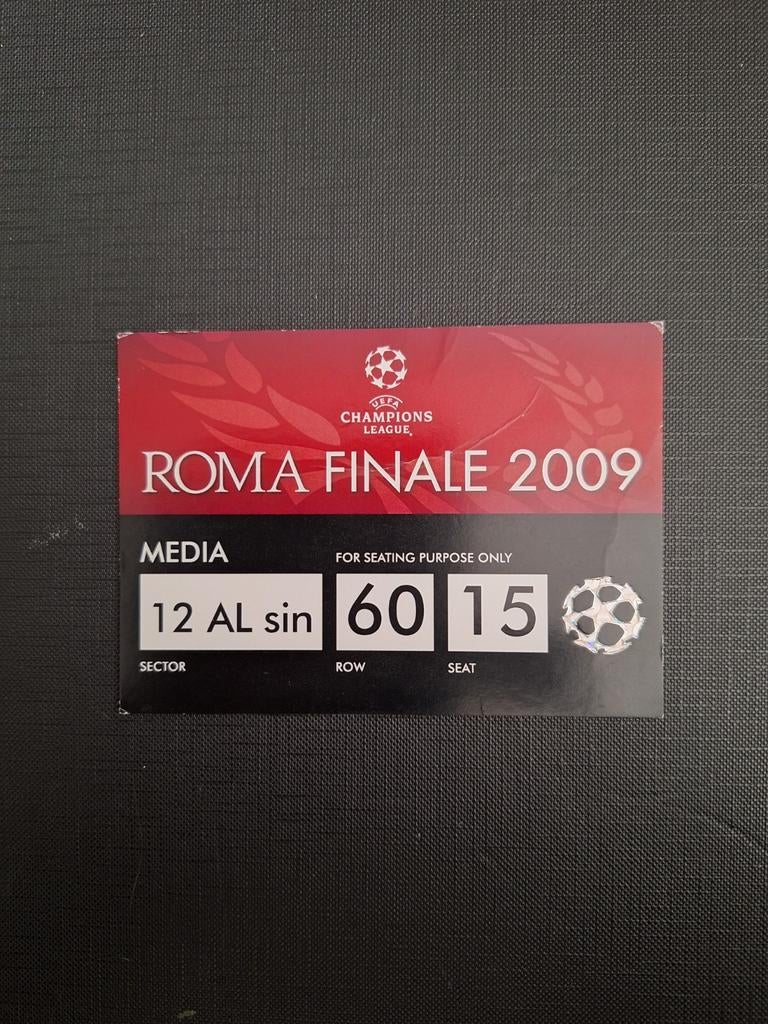 Ticket/Pass Barcelona cf - Man.United., Verzenden, Nieuw, Buitenlandse clubs