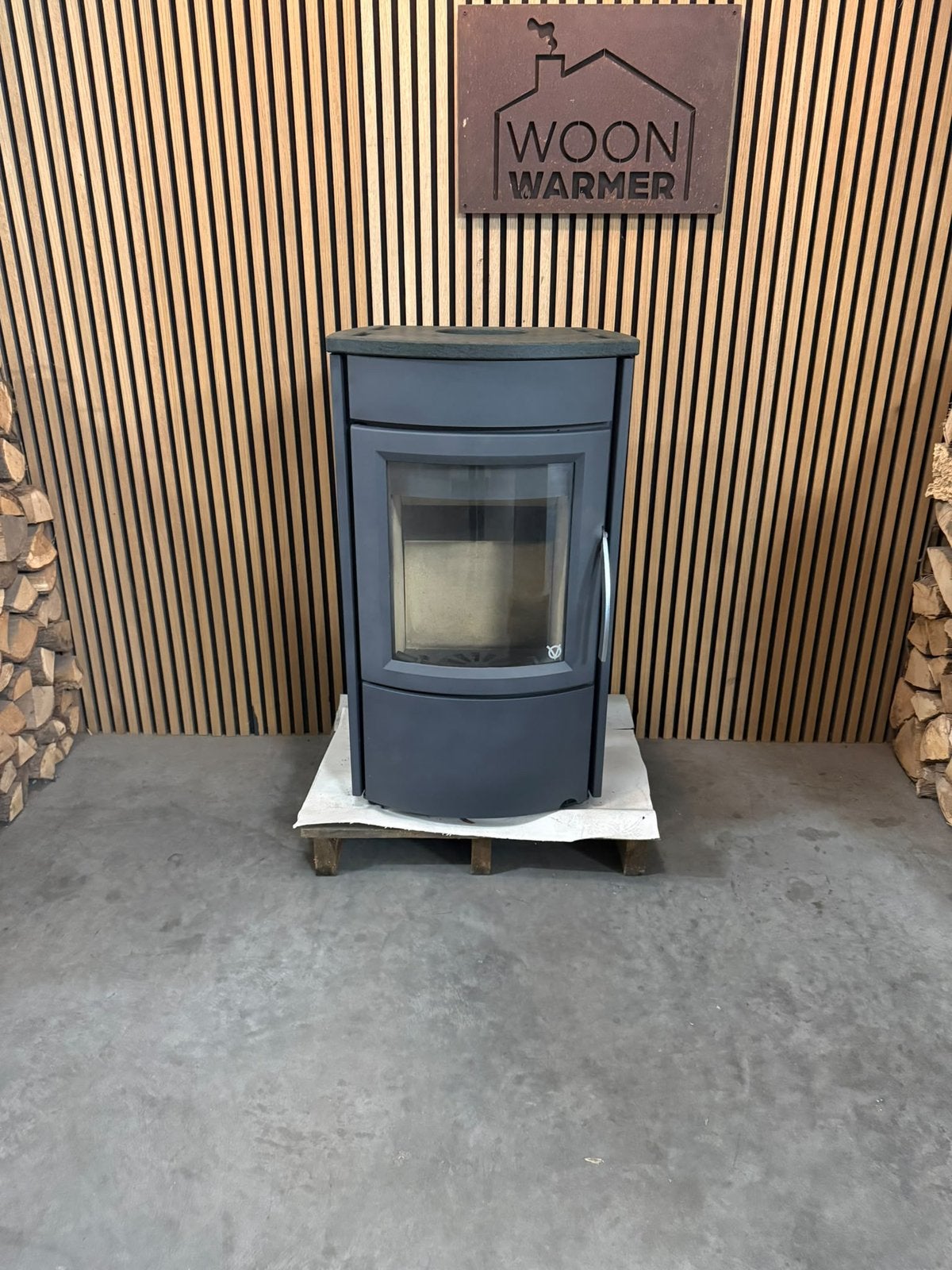 26100 Houtkachel Varde 7kw, Huis en Inrichting, Ophalen, Gebruikt, Houtkachel, 4264RM