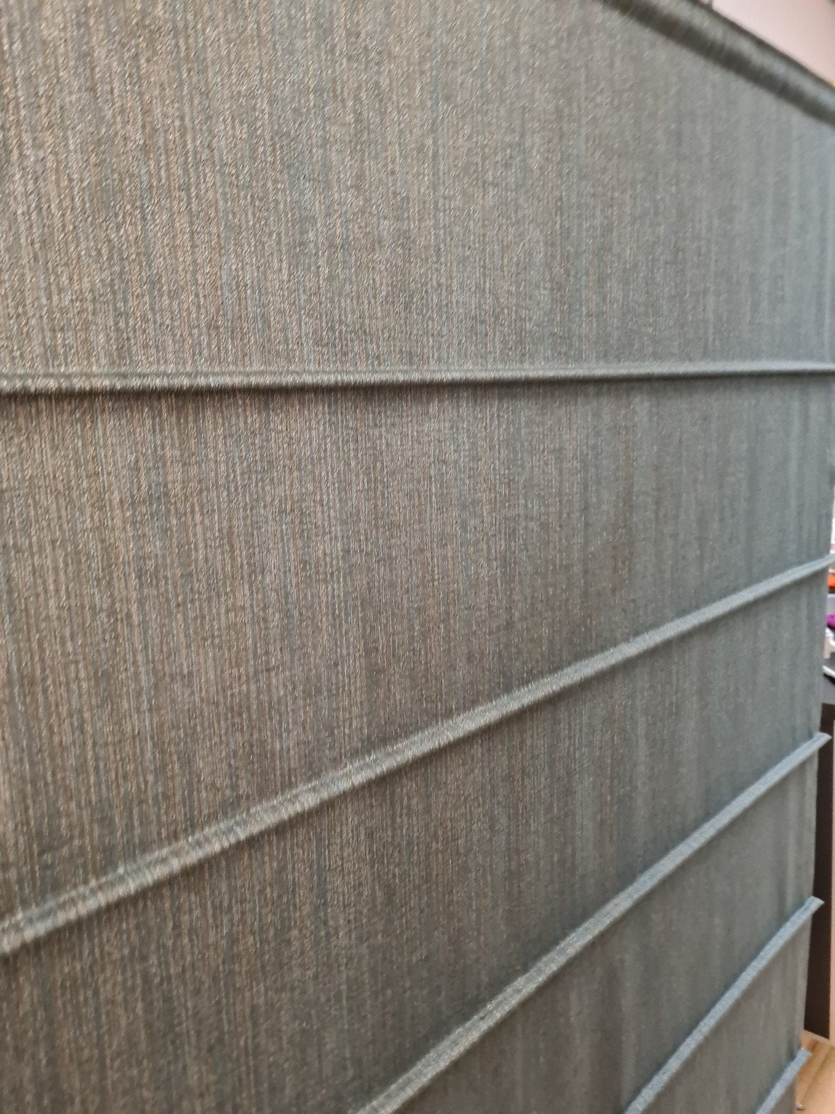Vouwgordijn van Kobe gordijnstof,  2.70m breed, Huis en Inrichting, Inclusief montageonderdelen, Gebruikt, 180 cm, Vouwgordijn