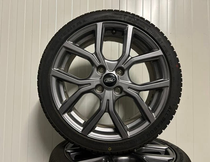 Ford Fiesta MK8 ST St-line 17 inch 4x108 Allseason 2025 TPMS, Auto-onderdelen, Ophalen, Gebruikt, Ford, Banden en Velgen