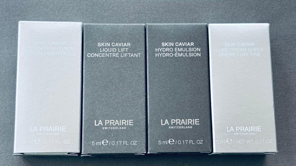 La prairie skin caviar set essence, lift, cream Nieuw, Sieraden, Tassen en Uiterlijk, Uiterlijk | Gezichtsverzorging, Verzenden