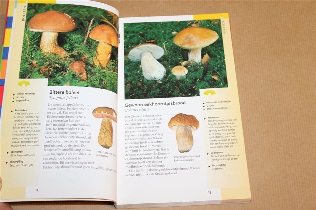 Paddenstoelen — Compact Natuurgids, Soorten & Determinatie, Ophalen of Verzenden, Gelezen