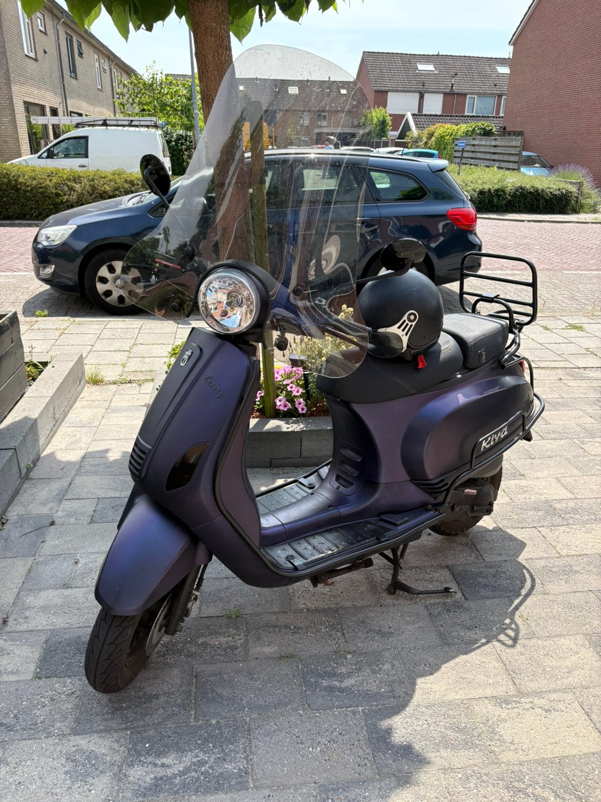 Scooter blauw kenteken, Ophalen, Zo goed als nieuw, Benzine, Overige merken