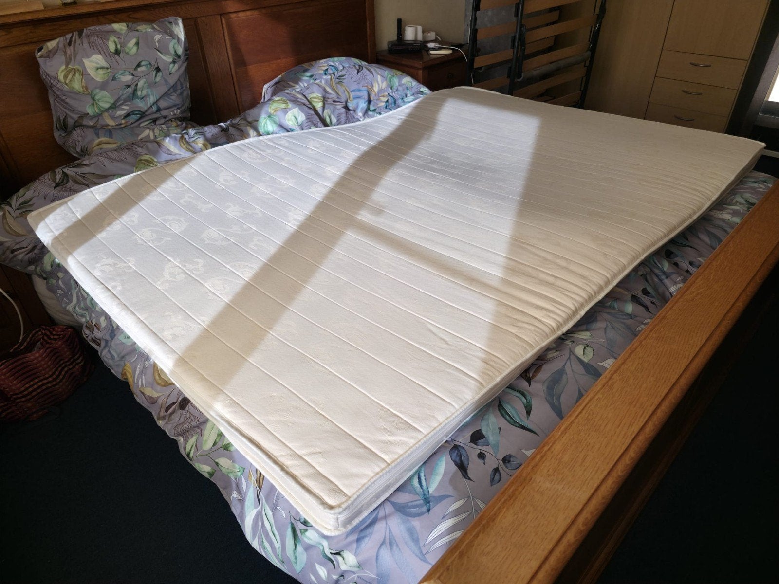 matrastopper, Huis en Inrichting, Ophalen, Tweepersoons, 140 cm, Zo goed als nieuw
