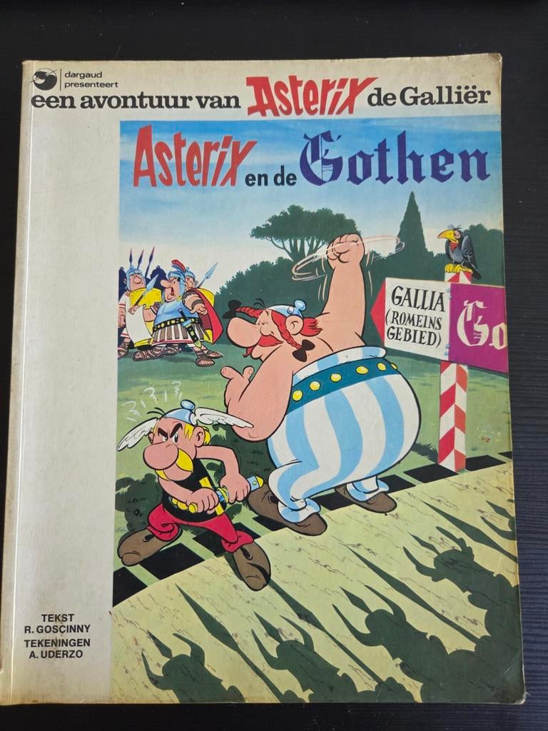 Asterix en de Gothen - Klassiek stripboek, Boeken, Eén stripboek, Ophalen, Gelezen, R. Goscinny, A. Uderzo