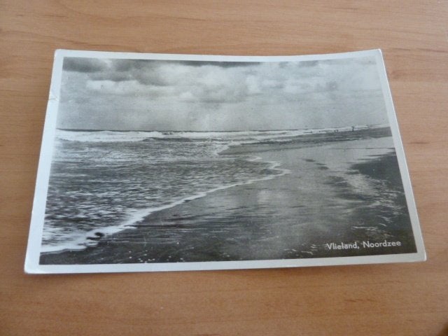Vlieland 1952 Noordzee, Ophalen of Verzenden, 1940 tot 1960, Gelopen, Waddeneilanden