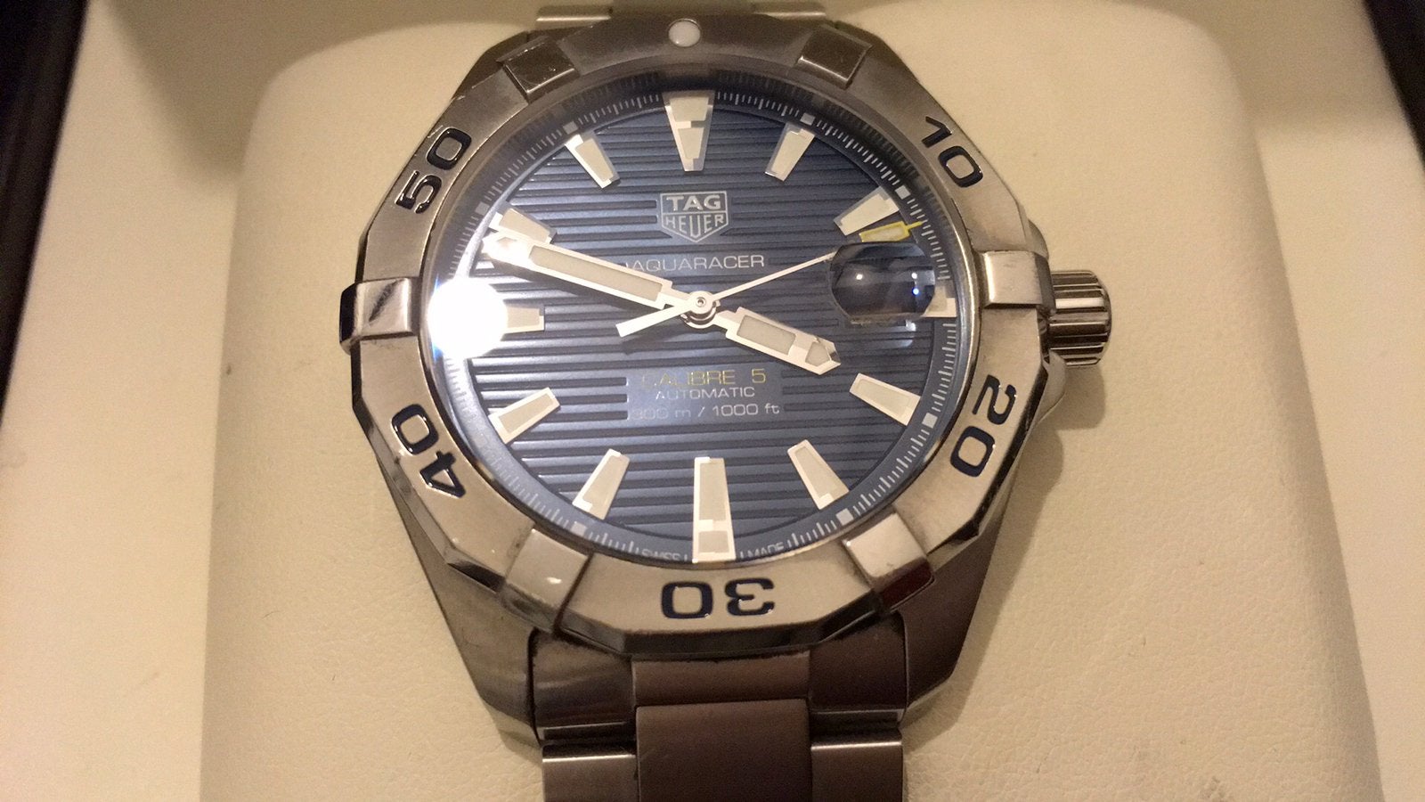 Tag Heuer Aquaracer, Ophalen, Zo goed als nieuw, Staal, TAG Heuer