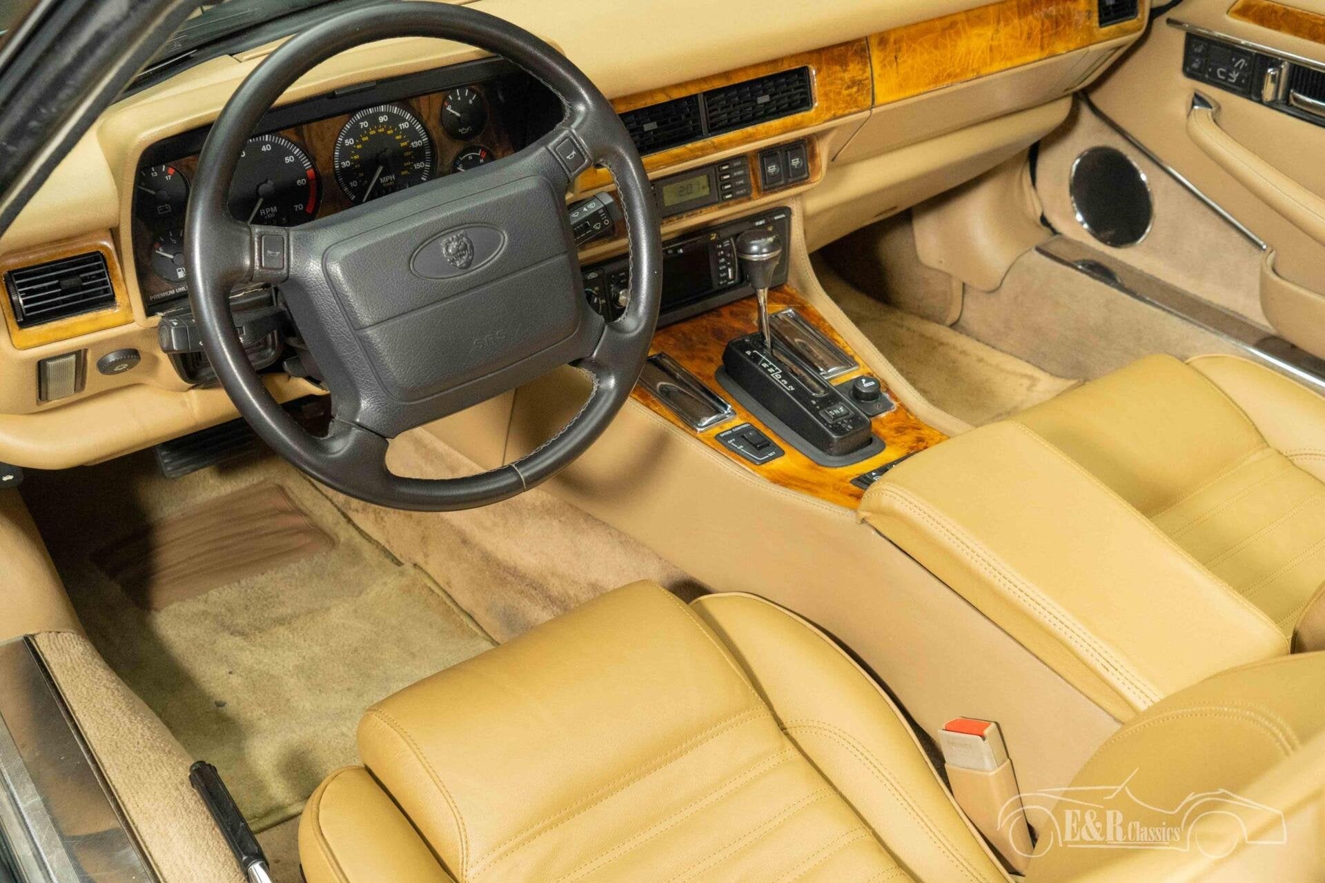 Jaguar XJS Cabriolet | 1994, Auto's, Automaat, Achterwielaandrijving, Beige, Cabriolet