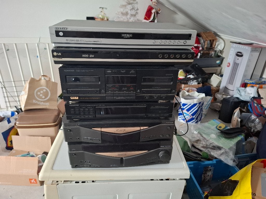 Lotje Audio Componenten te koop., 120 watt of meer, Ophalen, Overige merken, Gebruikt