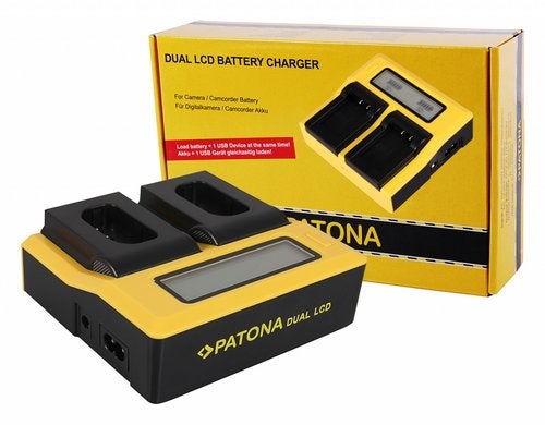 Dual LCD USB Charger Panasonic Lumix DC-S1 DC-S1R DC-S1H, Verzenden, Nieuw