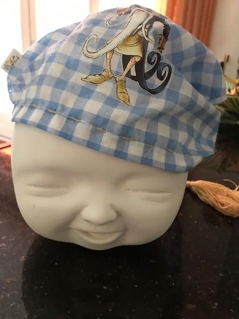 Keramiek Babyhoofd vaas met Efteling slaapmuts, Verzamelen, Efteling, Zo goed als nieuw, Ophalen of Verzenden