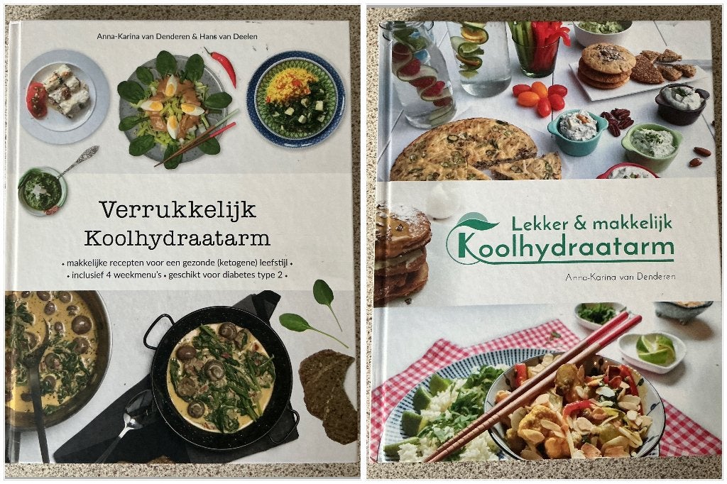 Verrukkelijk koolhydraatarm / Lekker makkelijk- van Denderen, Ophalen of Verzenden, Zo goed als nieuw, Gezondheid en Conditie