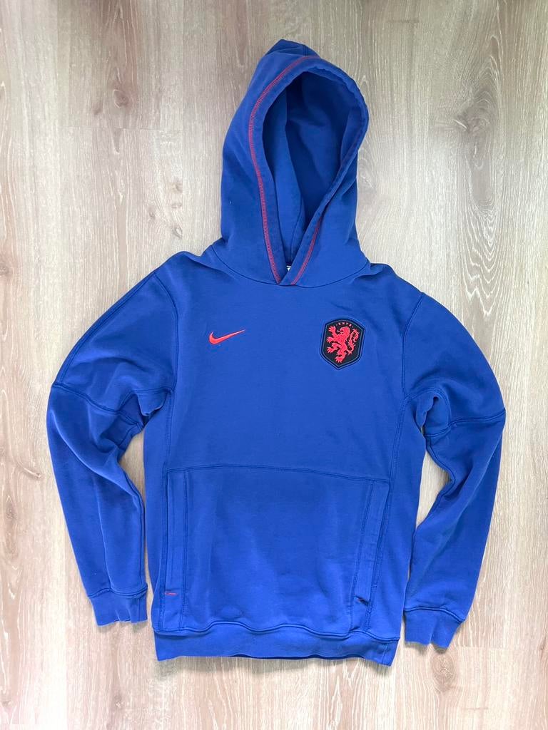 Nederlands elftal hoodie Nike 22/24 Maat S, Blauw, Ophalen of Verzenden, Zo goed als nieuw, Nike