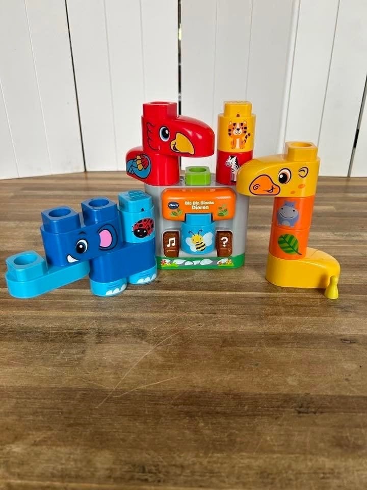 VTech Bla Bla Blocks - Mijn Grappige Dieren, Ophalen of Verzenden, Zo goed als nieuw, 2 tot 4 jaar