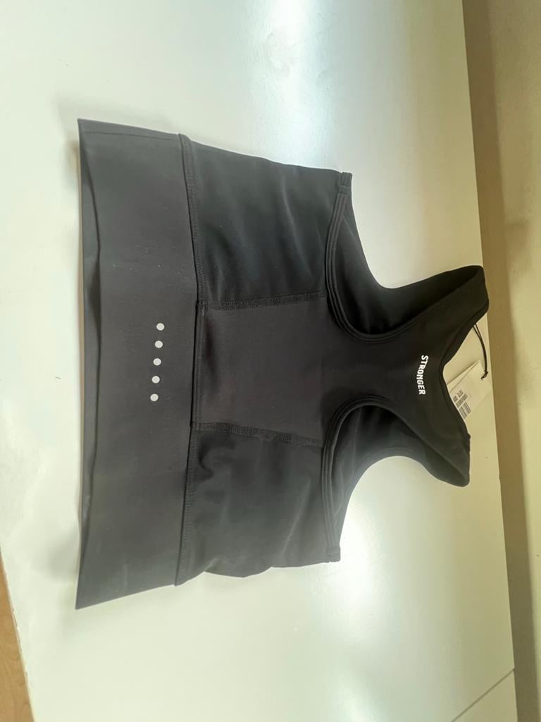Stronger sporttop, Kleding | Dames, Sportkleding, Zwart, Nieuw, Ophalen of Verzenden, Fitness of Aerobics
