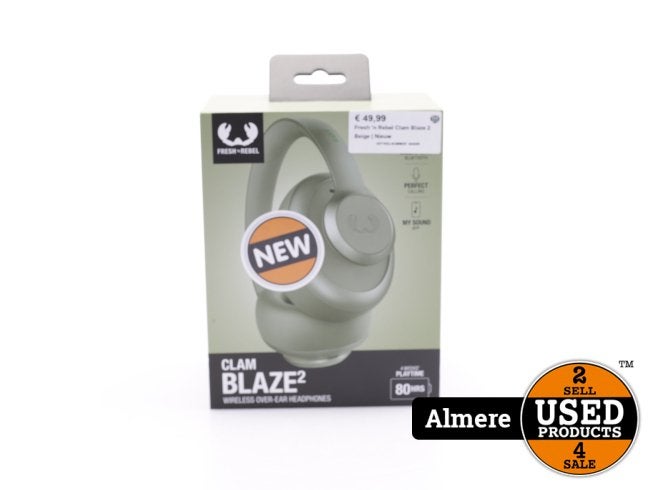 Fresh 'n Rebel Clam Blaze 2 Beige | Nieuw