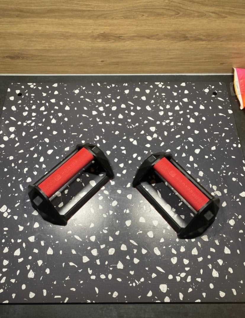 Push-up steunen Domyos, Ophalen of Verzenden, Zo goed als nieuw, Armen, Push-up steun